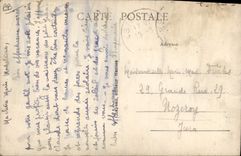 VINTAGE POSTCARD Folklore salt-water Marshes At the edge of the ocean