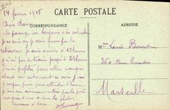 VINTAGE POSTCARD Bank Savings bank Chaumont