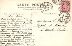CPA Banque Chambert Fontaine de Boigne La Poste et la Caisse d'Epargne Elephant