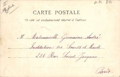 CPA Banque Caisse d'Epargne Chalons sur Marne vue du Jard