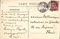 CPA Banque Chalons sur Marne Derriere de la Caisse d'Epargne