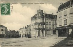 CPA Banque Commercy La Caisse d'Epargne et Rue Bas de la Place Pharmacie