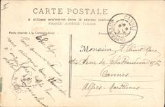 CPA Banque Caisse d'Epargne et Theatre Digne 