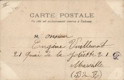 CPA Folklore Auvergne La bourree