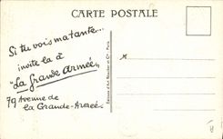 CPA Fantaisie Illustrateur Le saute d'agneau aux primeurs 