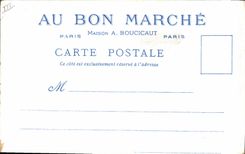 CPA Le Vieux Paris Au Bon Marche Echoppes de la rue des Remparts