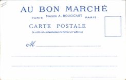 CPA Le Vieux Paris Au Bon Marche Porte St Michel