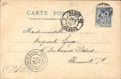 CPA Le Vieux Paris Chocolat Guerin Boutron Place du Grand Chatelet