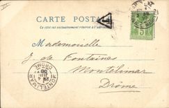 CPA Le Vieux Paris Au Bon Marche Grands degres de la Ste Chapelle