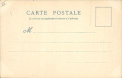 POSTAL de la VENDIMIA el viejo hombre de París con la buena calle de mercado de grande las escuelas