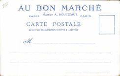 CPA Le Vieux Paris Au Bon Marche Le grand logis Maison Boucicaut