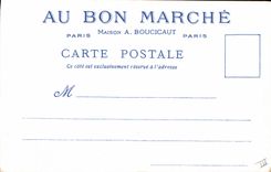 CPA Le Vieux Paris Au Bon Marche Place du Pre Aux clercs Maison Boucicaut