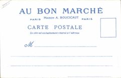 CPA Le Vieux Paris Au Bon Marche Le grand logis Maison Boucicaut