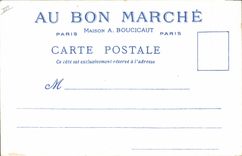 CPA Le Vieux Paris Au Bon Marche Pont au change Maison Boucicaut