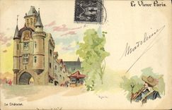 CPA Le Vieux Paris Au Bon Marche Le Chatelet