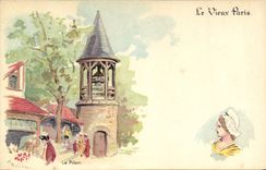 CPA Le Vieux Paris Au Bon Marche Le pilori