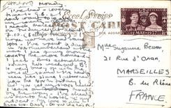 CPA HM King George VI