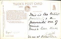 VINTAGE POSTCARD King Edvard VIII