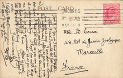 VINTAGE POSTCARD The late king Edward VII