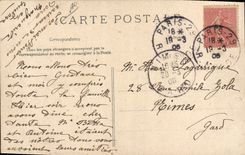 La POSTAL de la VENDIMIA una visita cordial los miembros del Consejo del Condado tiene Sr. Cornualles y Brousse de París