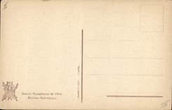 CPA Heroiques souverains belges SM le roi et la reine