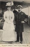 CPA Leurs majestes Georges V et Mary Souverains d'Angleterre
