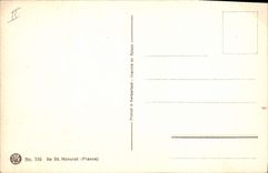 El ilustrador de Fantaisie de la POSTAL de la VENDIMIA dimensiona St azul Honorat de la isla