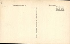 VINTAGE POSTCARD Nimes Museum of history Naurelle Musk ox and its calf