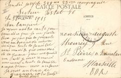 CPA Medaille La soeur Julie citee a l'ordre du jour du General de Castelnau Militaria