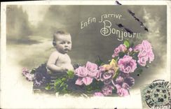 CPA Fantaisie Bebe Enfant 