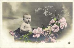 CPA Fantaisie Bebe Enfant 