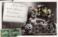 CPA Fantaisie Bebe Enfant 