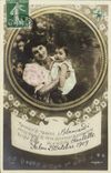 VINTAGE POSTCARD Fantasy Baby Child Opinion of Blancardi Birth