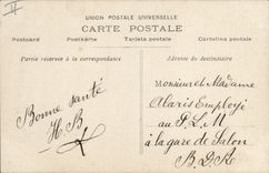 VINTAGE POSTCARD Fantasy Baby Child Opinion of Blancardi Birth