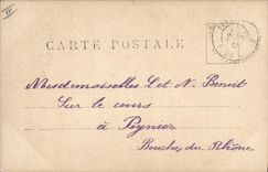 VINTAGE POSTCARD Theater Allems Cicada