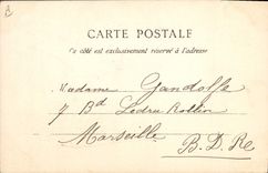 VINTAGE POSTCARD Theater Lucy Nanon in the Girl of the travelling acrobat