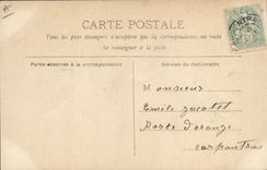 CPA Theatre Mlle de Fergaudy