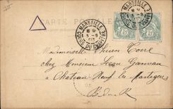 VINTAGE POSTCARD Theater Emilienne d' Alencon