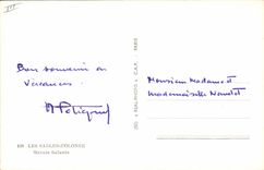 CPA Folklore Marais Salants Les Sables d'Olonne