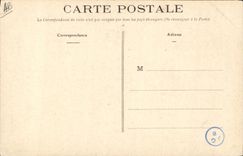 VINTAGE POSTCARD Folklore Salt-water Marshes Covers Costume of paludier and paludiere