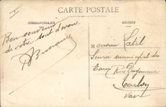 VINTAGE POSTCARD Folklore Salt-water Marshes the mountain of salt Vue towards Wove