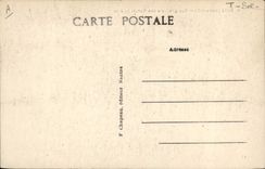 VINTAGE POSTCARD Batz Folklore View of the Salt-water Marshes