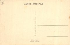 VINTAGE POSTCARD Folklore Salt-water Marshes Island of Noirnoutier