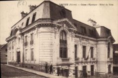 CPA Banque Decize Caisse d'Epargne Hotel de ville