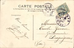 CPA Banque Digne Le theatre et la Caisse d'Epargne