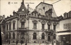 VINTAGE POSTCARD Bank Savings bank Dijon
