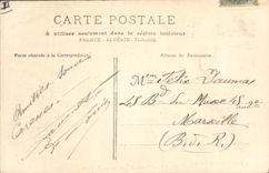 CPA Banque Digne Caisse d'Epargne et Theatre