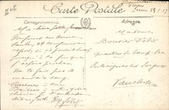 VINTAGE POSTCARD Epinal Bank the Savings bank and the college