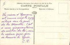 VINTAGE POSTCARD Bank Savings bank Epinal