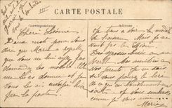 CPA Folklore Costumes du Velay La bourree de conscrits